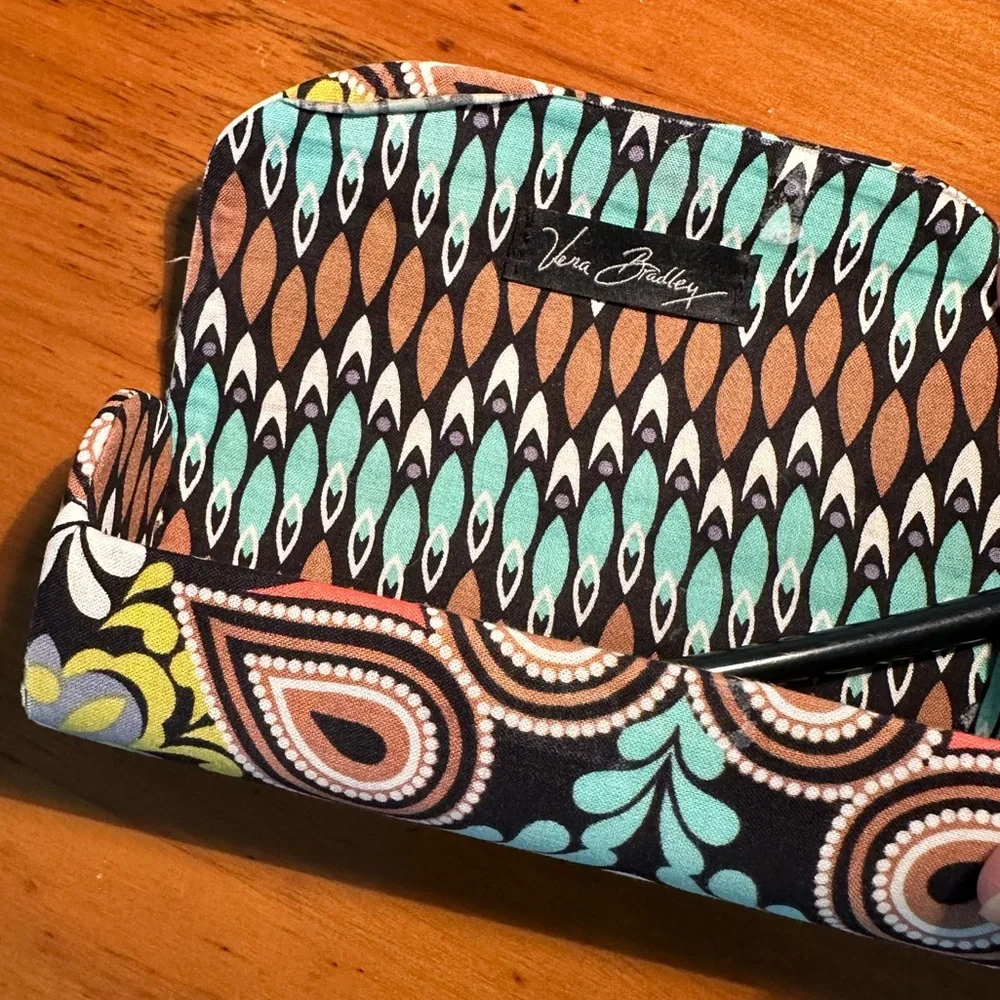 Floral Botanical Paisley Pop Art Vera Bradley Colorful Glasses Case Preppy Happy